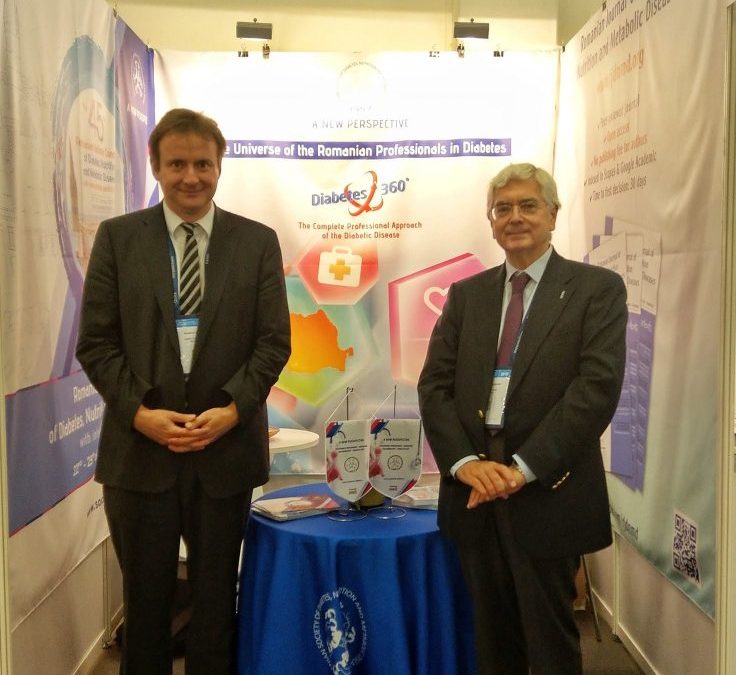 Societatea Română de Diabet, Nutriție și Boli Metabolice, prezentă cu stand în cadrul EASD – Berlin 2018