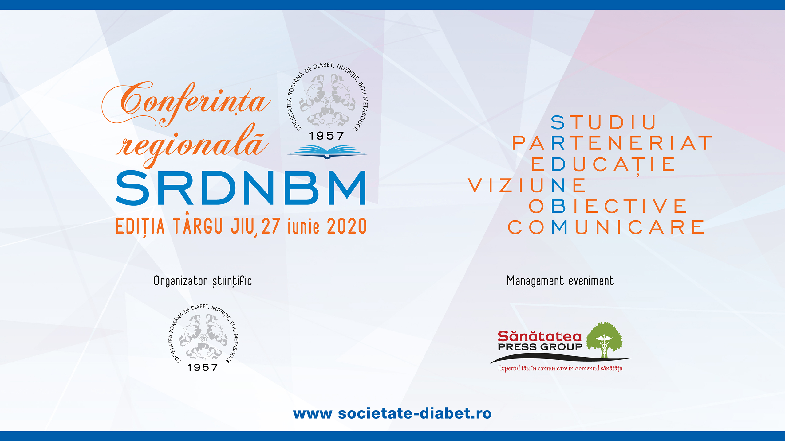 Conferința regională a SRDNBM – Ediția TÂRGU JIU, 27 iunie 2020